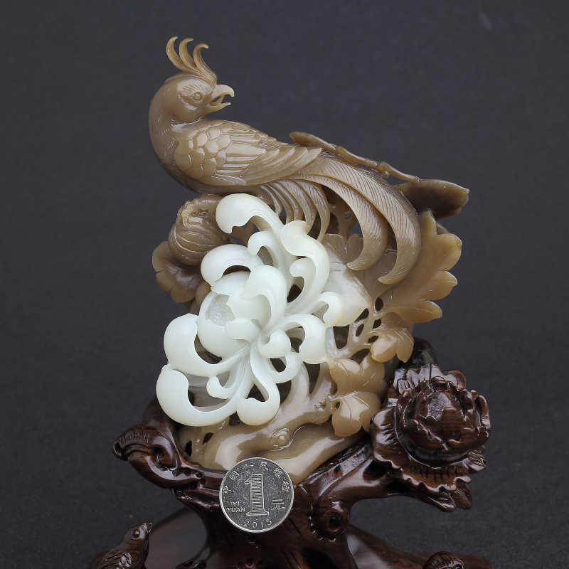 山料和田白玉摆件-红掌柜