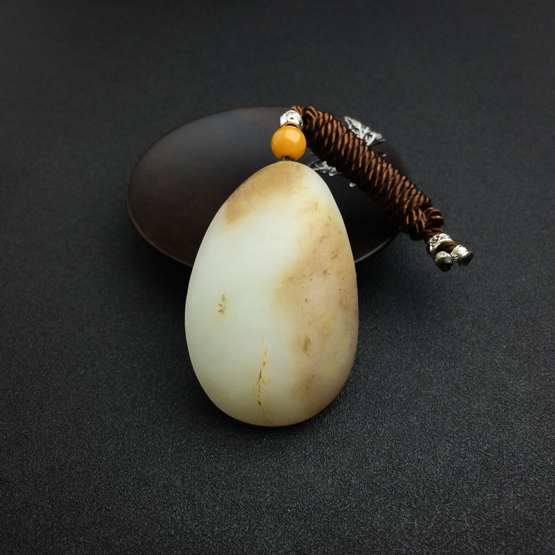 和田玉佛吊坠-红掌柜