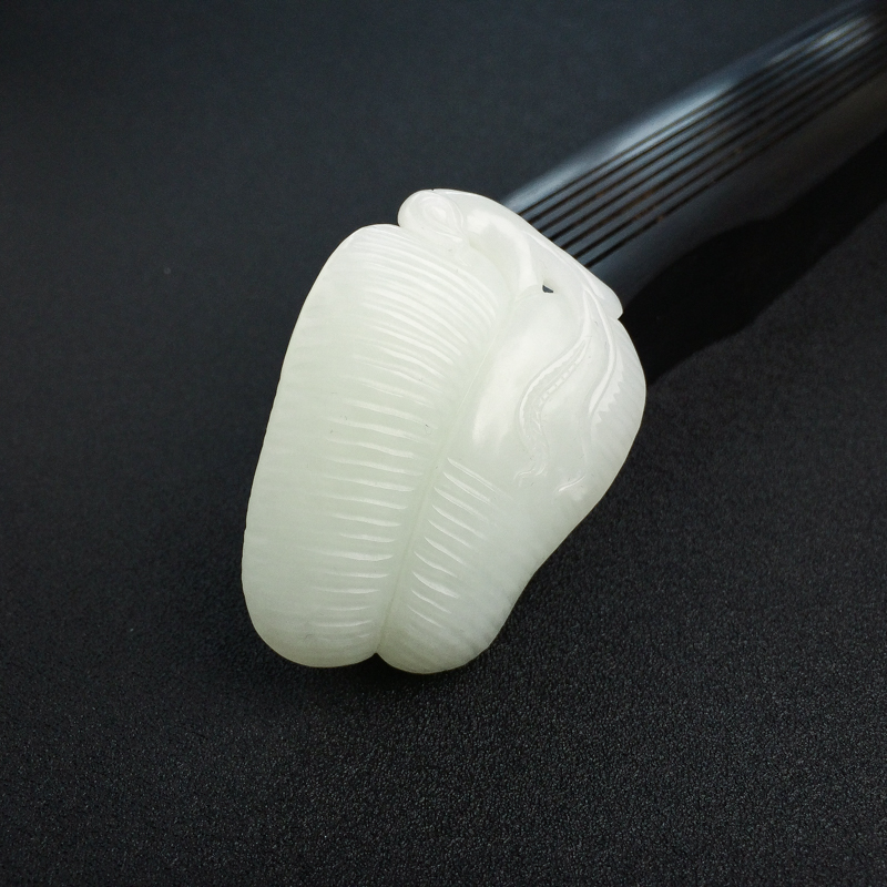 和田白玉一夜封侯挂件 - 红掌柜