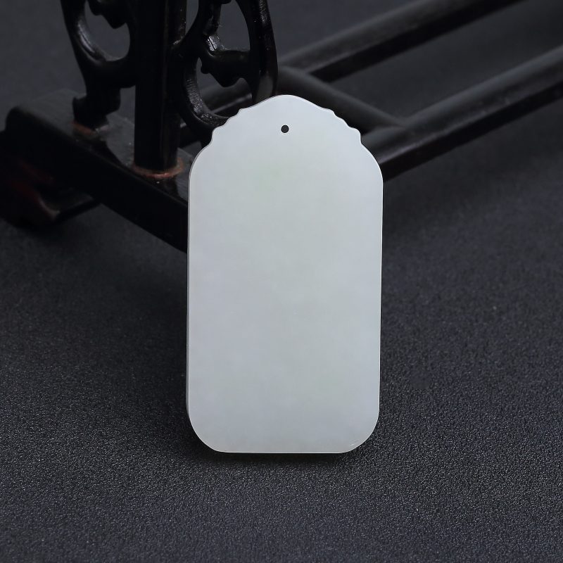 和田白玉菩萨吊坠 - 红掌柜