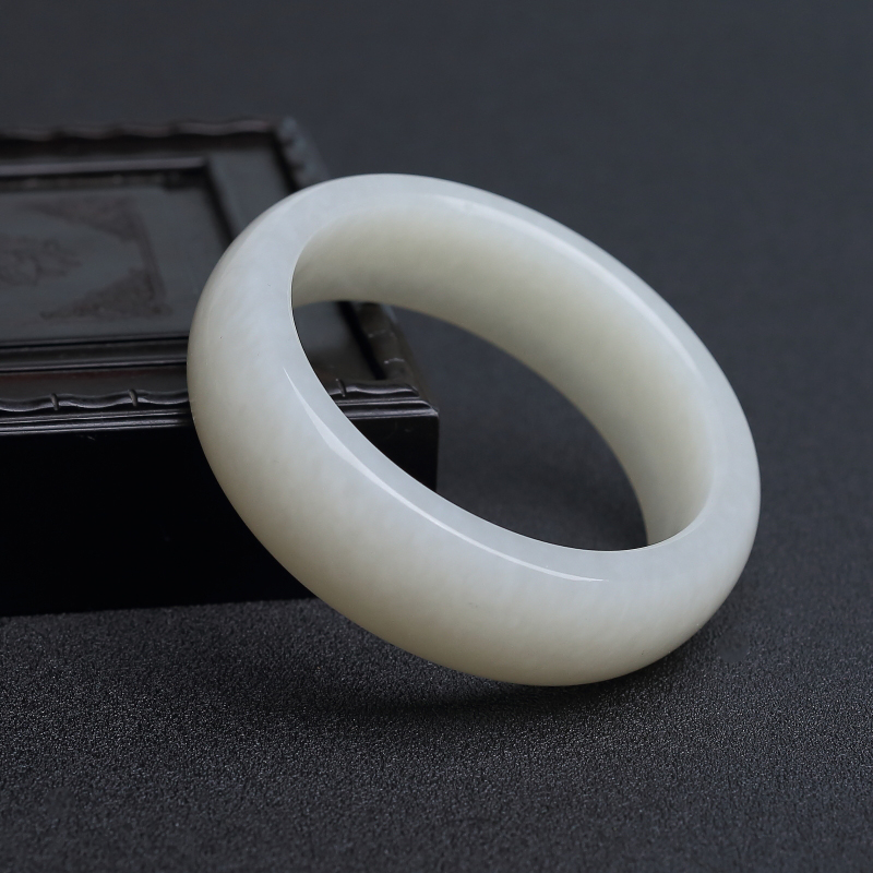 和田白玉手镯 - 红掌柜