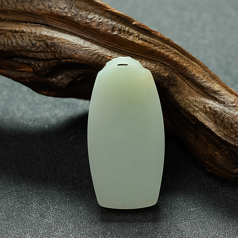 和田玉一品清廉吊坠 - 红掌柜