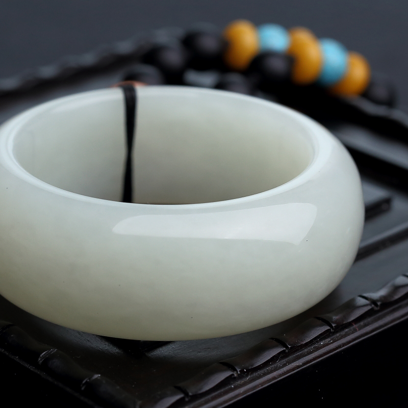 和田玉手把件-红掌柜