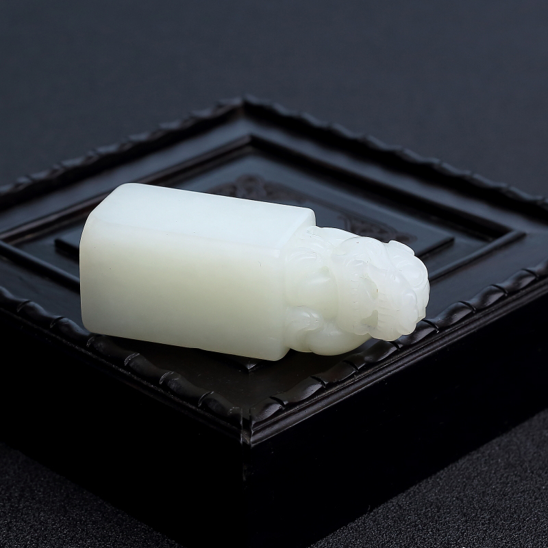 和田玉貔貅印章-红掌柜