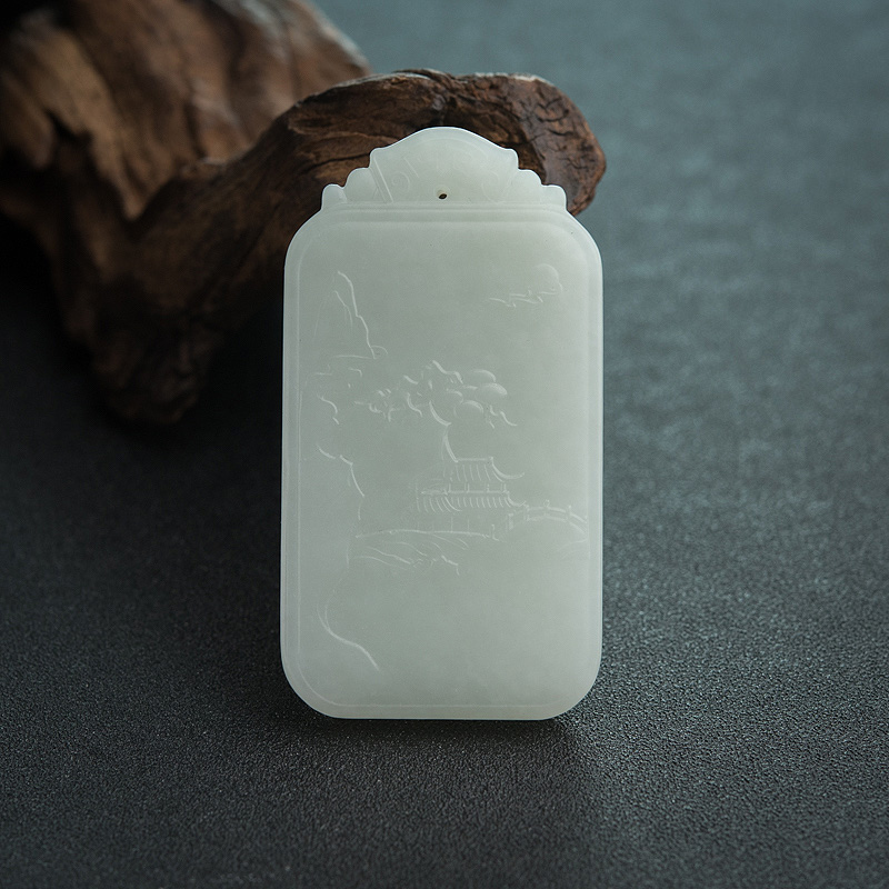 山料和田白玉老虎-红掌柜