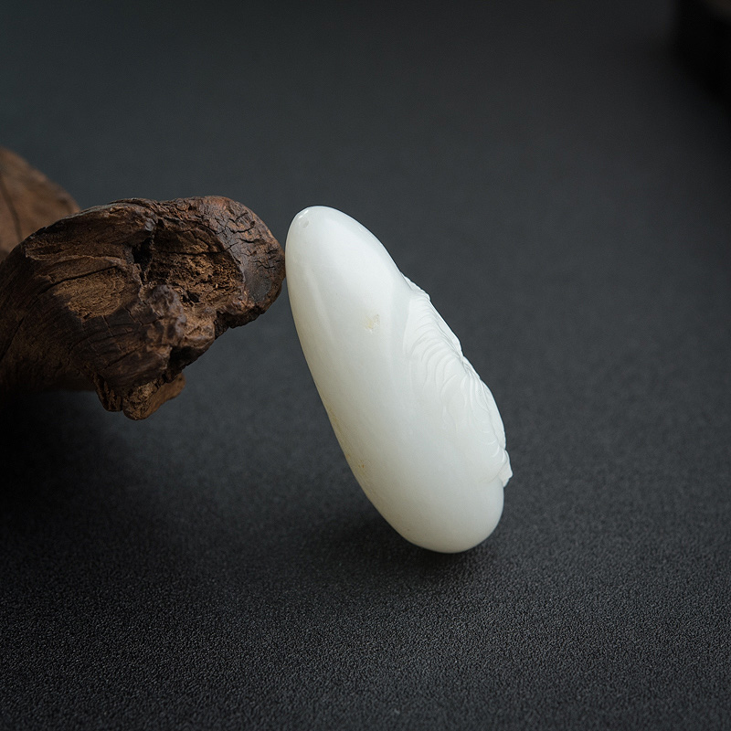 天然和田玉虎虎生威吊坠-红掌柜