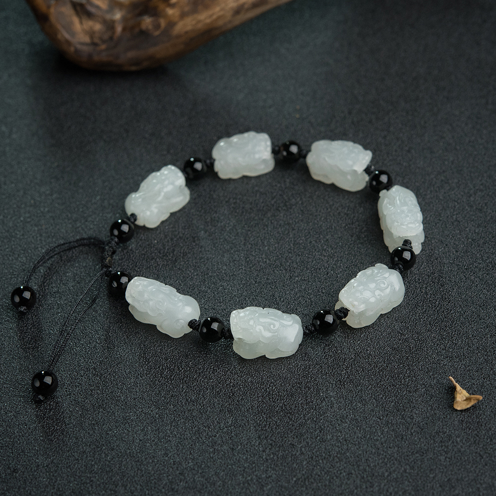 山料和田白玉手链-红掌柜