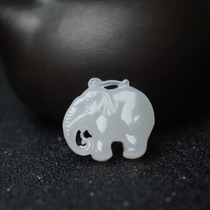 山料和田玉吉祥如意套装-红掌柜