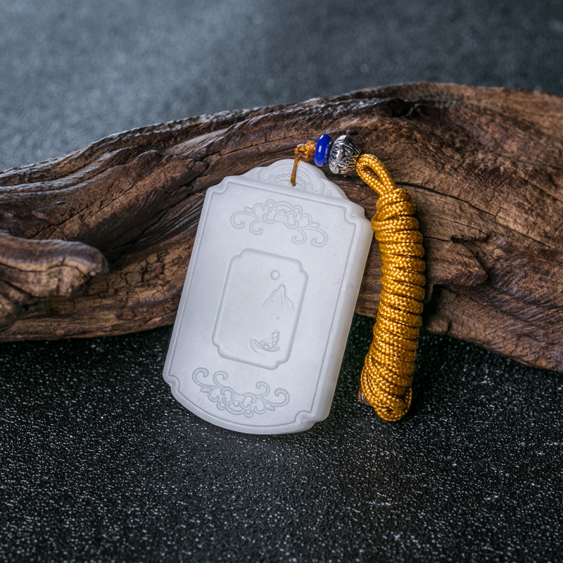 和田玉大日如来吊坠-红掌柜