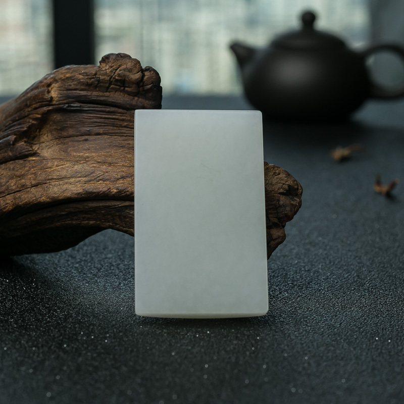 和田玉酉鸡吊坠-红掌柜