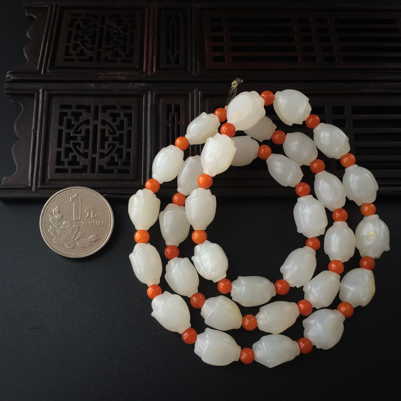 新疆和田玉项链-红掌柜