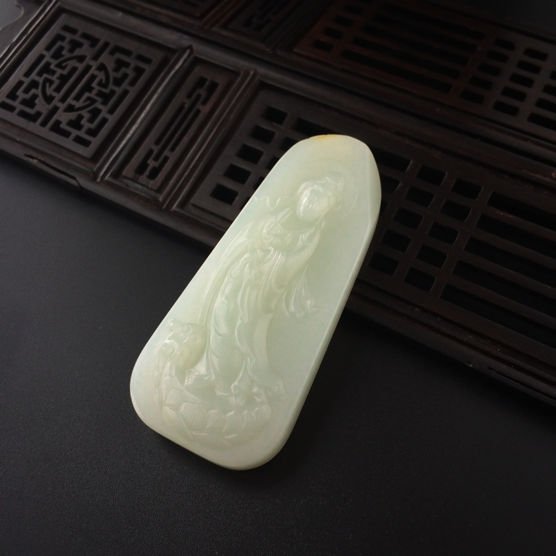 观音吊坠-红掌柜