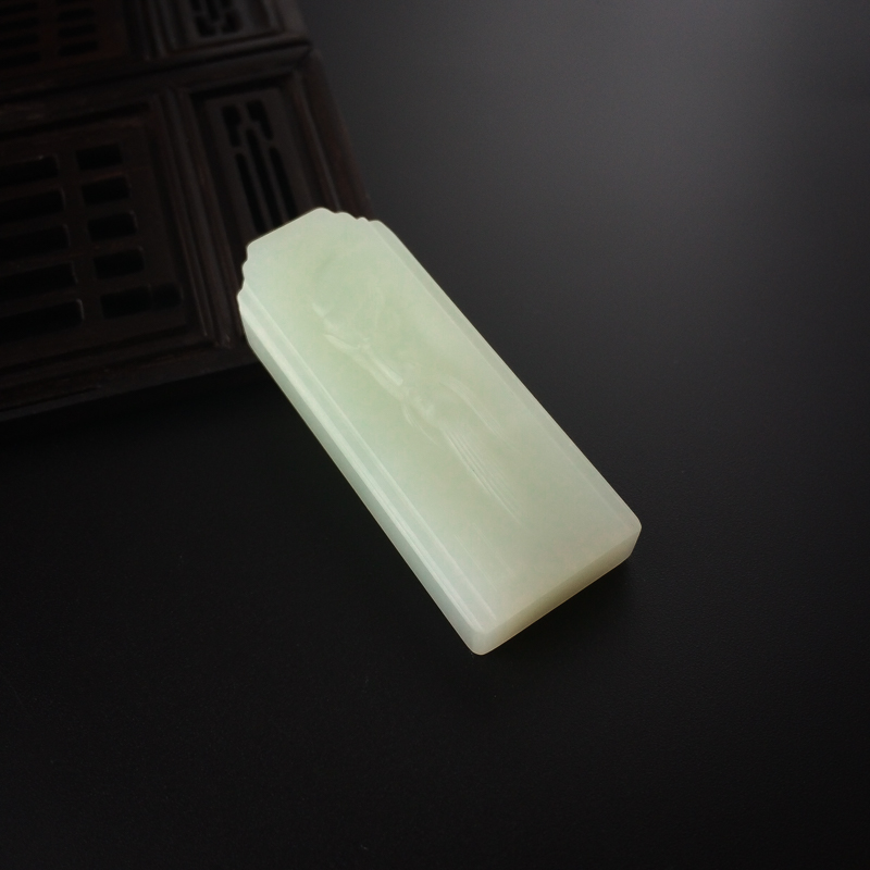 和田玉关公-红掌柜