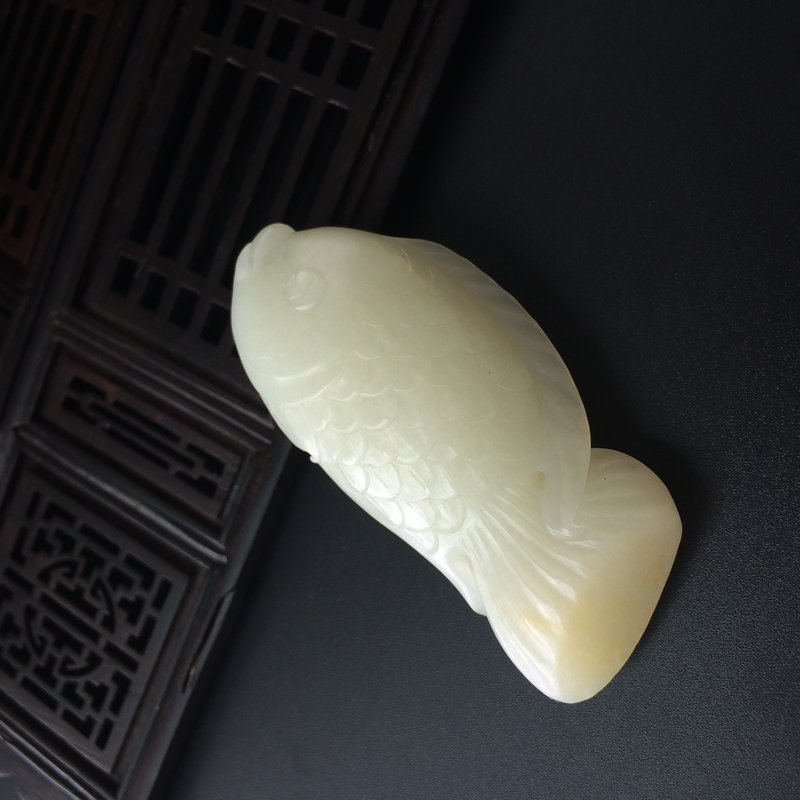 和田玉鱼-红掌柜