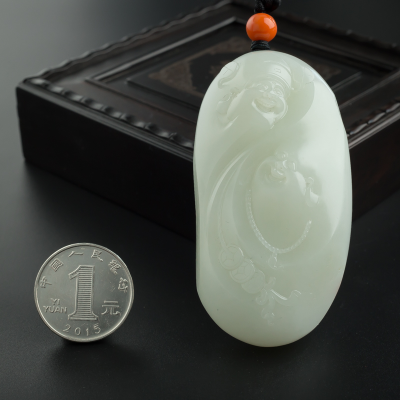 和田玉挂件-红掌柜