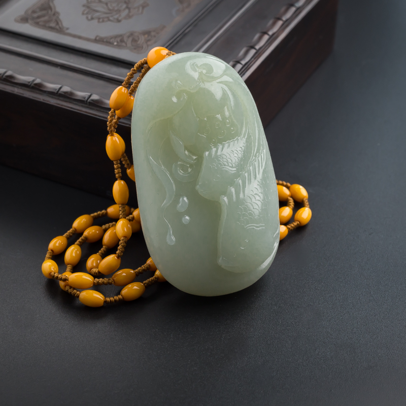 年年有余吊坠-红掌柜