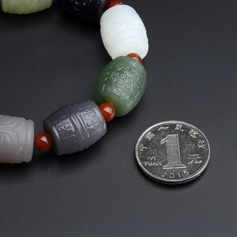 天然多宝手串 - 红掌柜