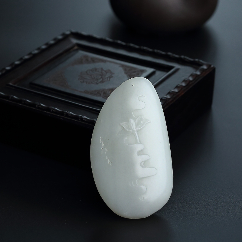 和田玉莲花 - 红掌柜