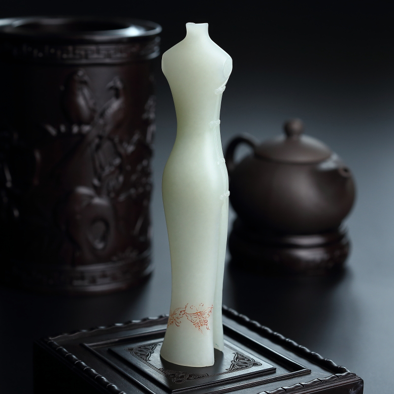 和田玉旗袍 - 红掌柜