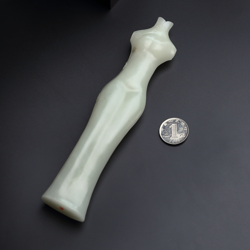 新疆和田玉旗袍 - 红掌柜