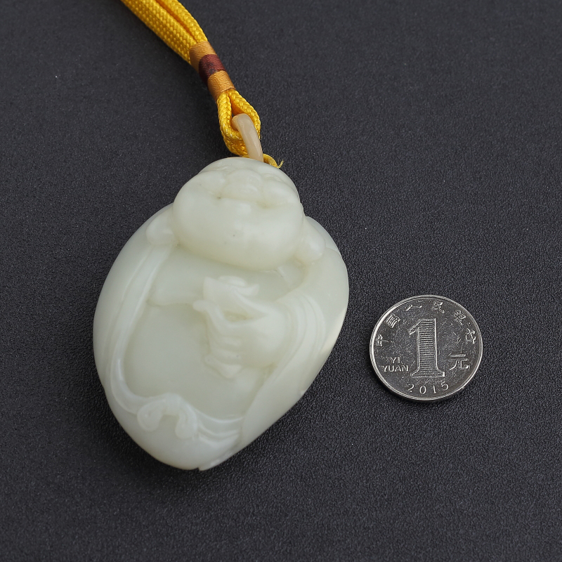 和田玉佛吊坠 - 红掌柜