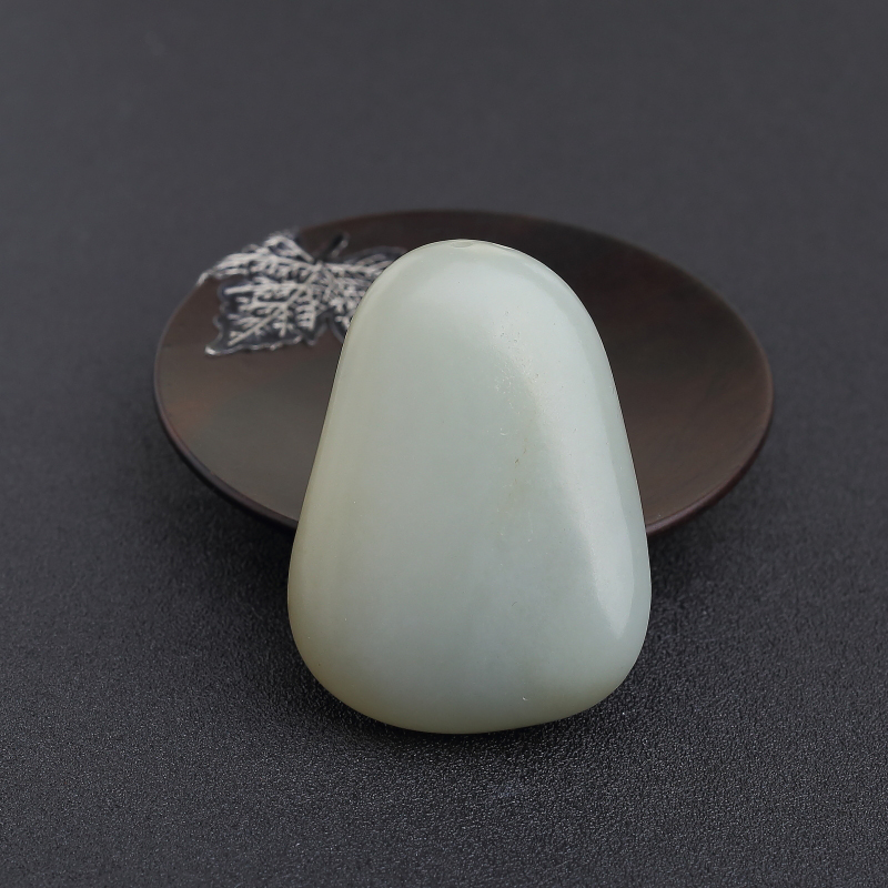 青白玉戏蟾吊坠 - 红掌柜