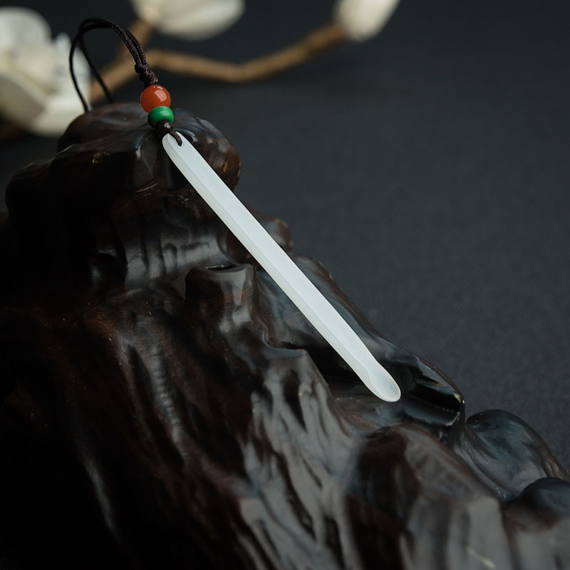 白玉耳勺-红掌柜