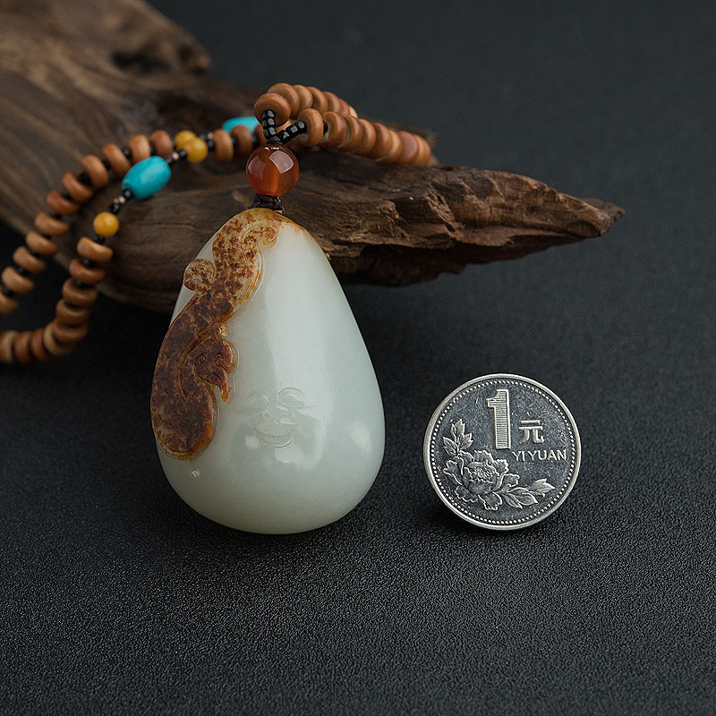 新疆和田玉吊坠-红掌柜