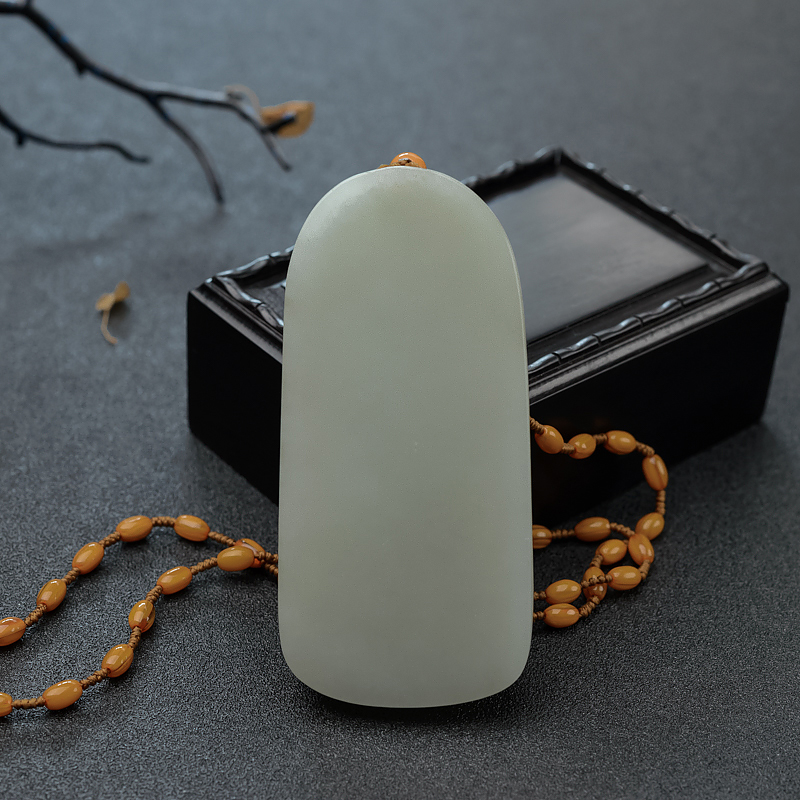 新疆和田玉观音吊坠 - 红掌柜