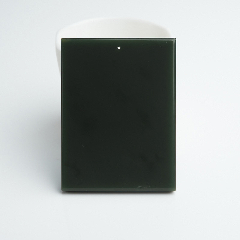 和田青玉关公吊坠-红掌柜