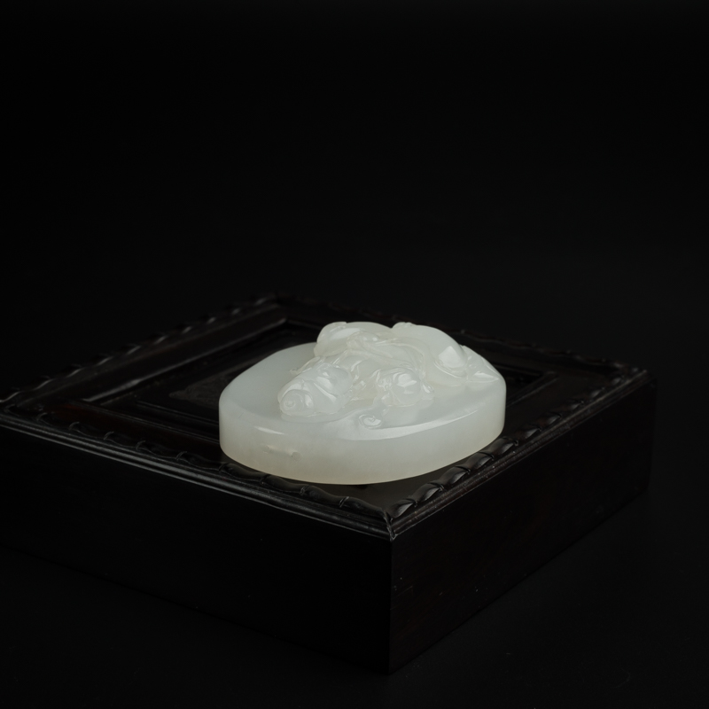 和田玉吊坠 - 红掌柜