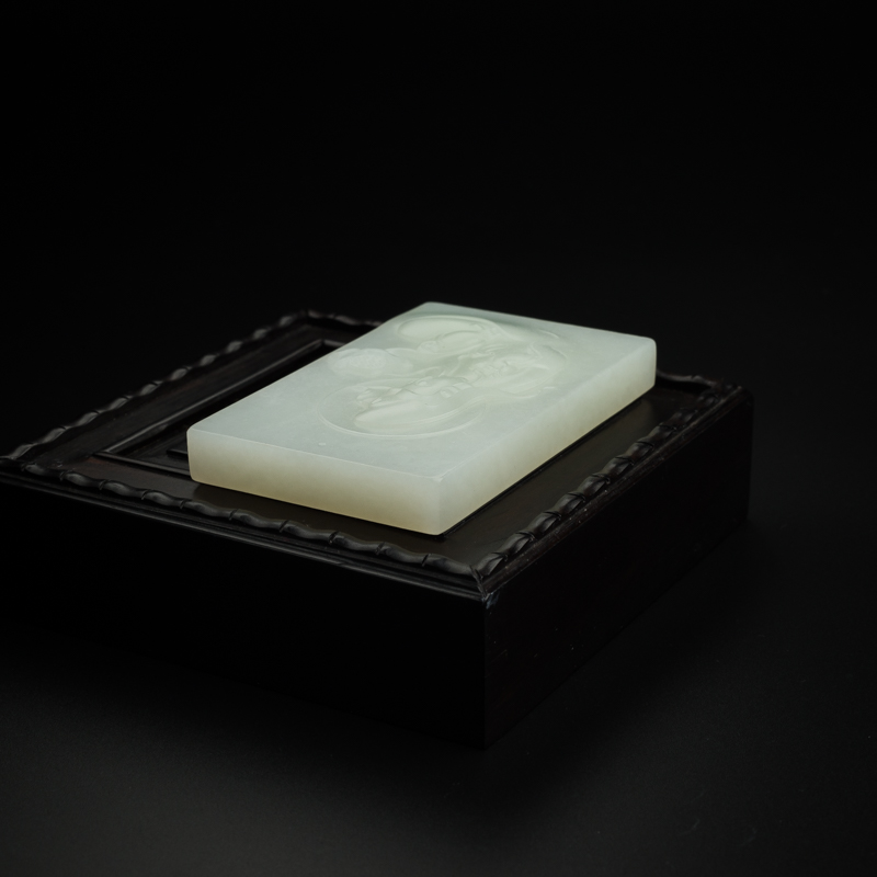 天然和田玉观音-红掌柜