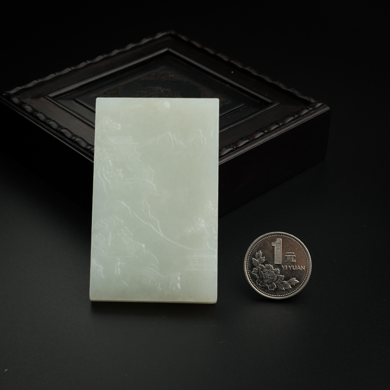 新疆和田玉吊坠 - 红掌柜