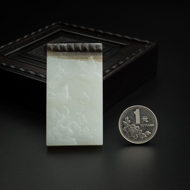 新疆和田玉吊坠 - 红掌柜