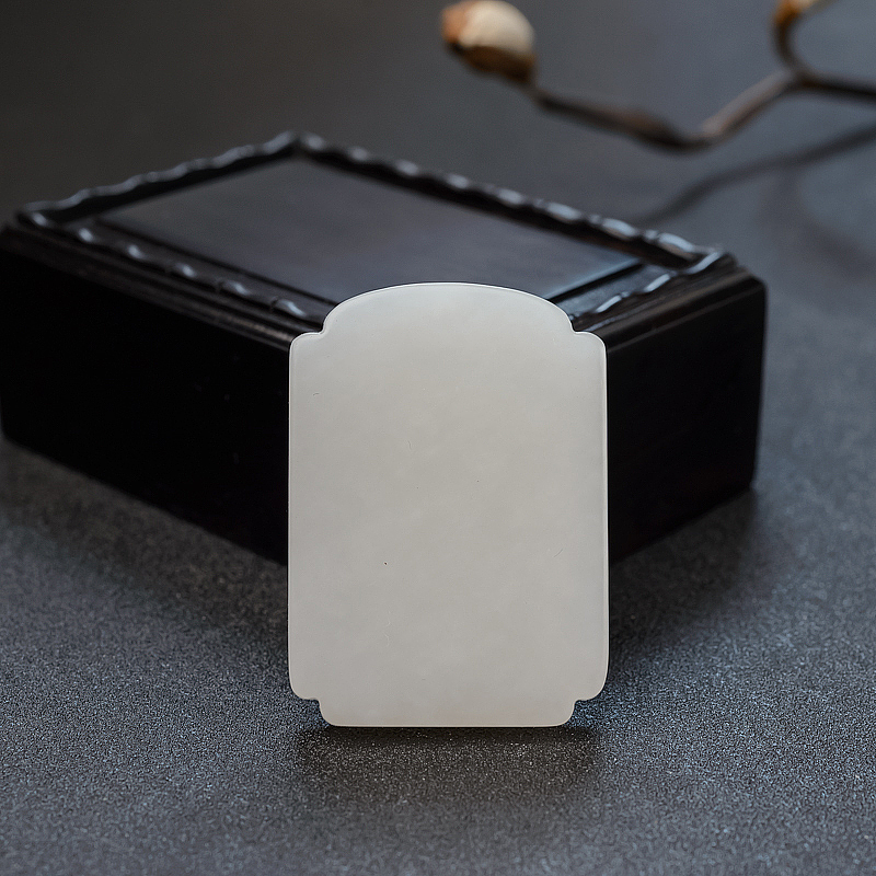 和田玉虚空藏菩萨吊坠-红掌柜