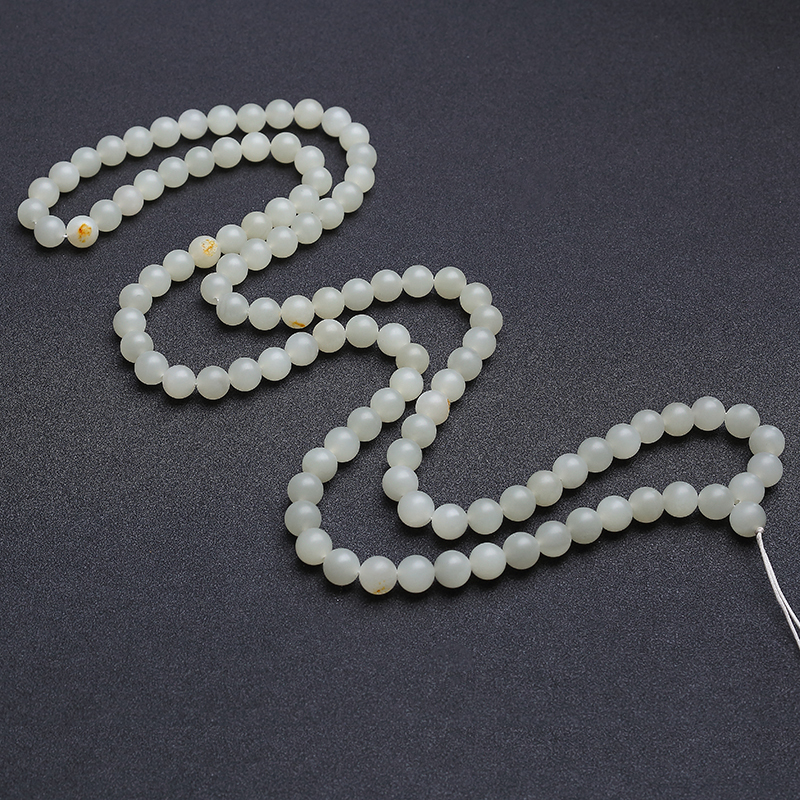 新疆和田青白玉山料长链-红掌柜