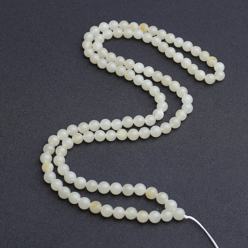 新疆和田青白玉山料长链-红掌柜