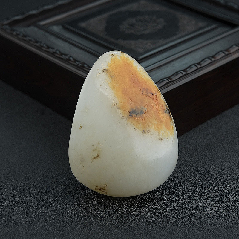 和田玉福在眼前吊坠 - 红掌柜