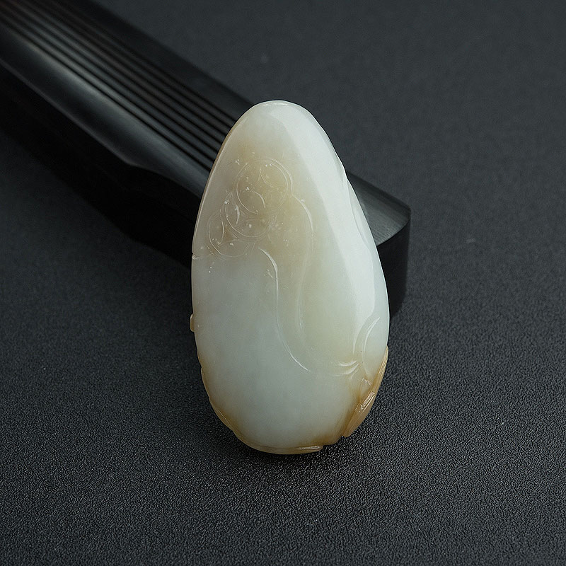 和田玉貔貅吊坠 - 红掌柜