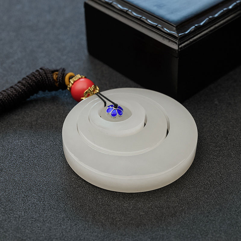 俄料山料白玉代代有钱-红掌柜