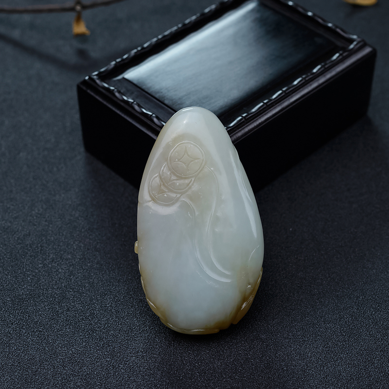 和田玉貔貅吊坠-红掌柜