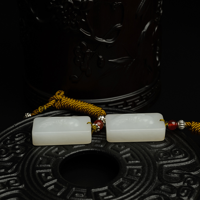 和田玉关公-红掌柜