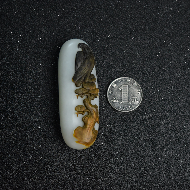 和田玉吊坠-红掌柜