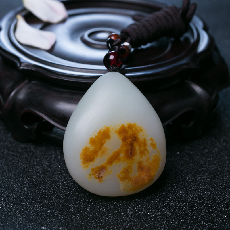 和田玉貔貅吊坠-红掌柜