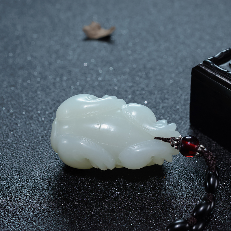山料和田白玉貔貅-红掌柜