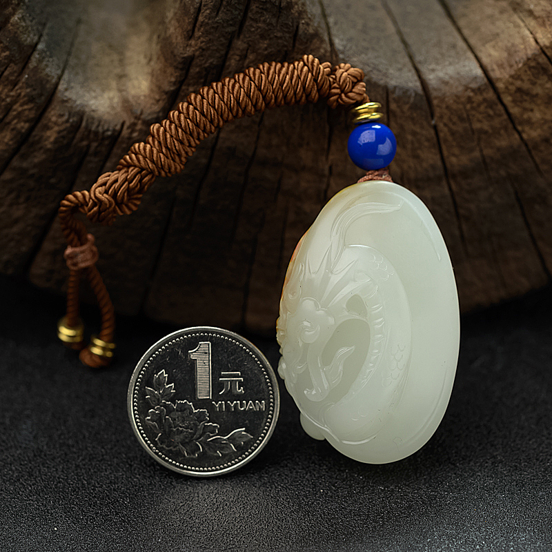 和田玉吊坠 - 红掌柜