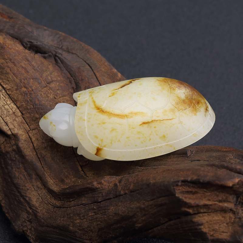 新疆籽料和田玉归来吊坠-红掌柜