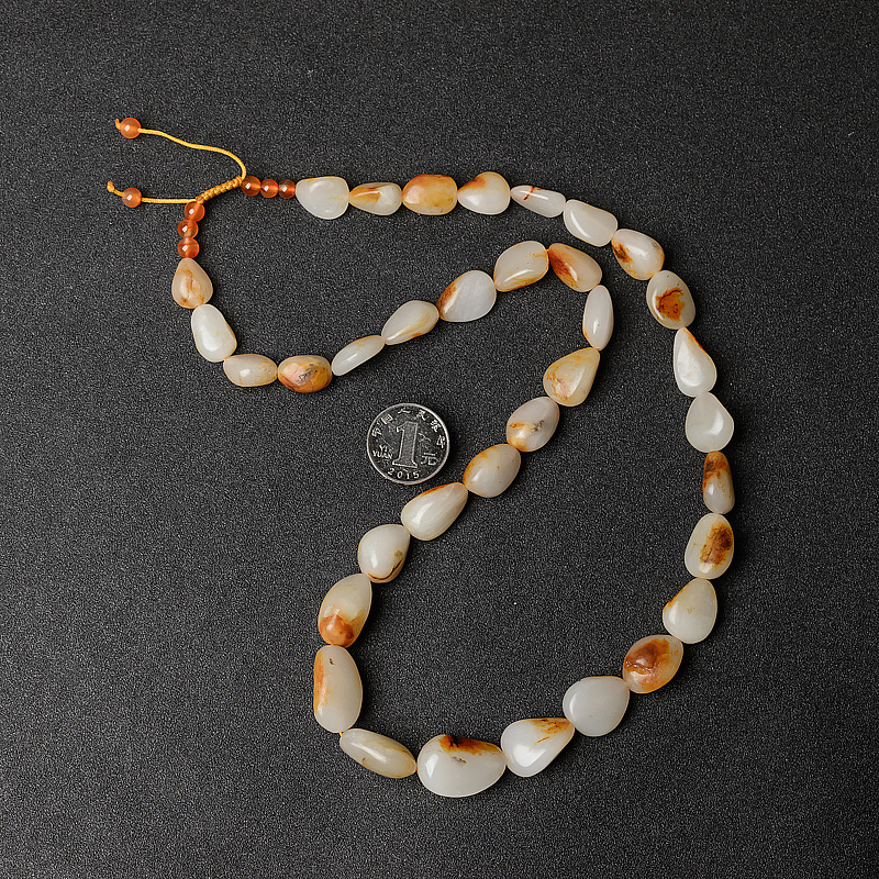 新疆籽料和田玉项链-红掌柜