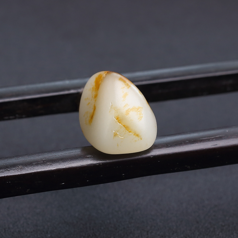 和田白玉籽料原石-红掌柜