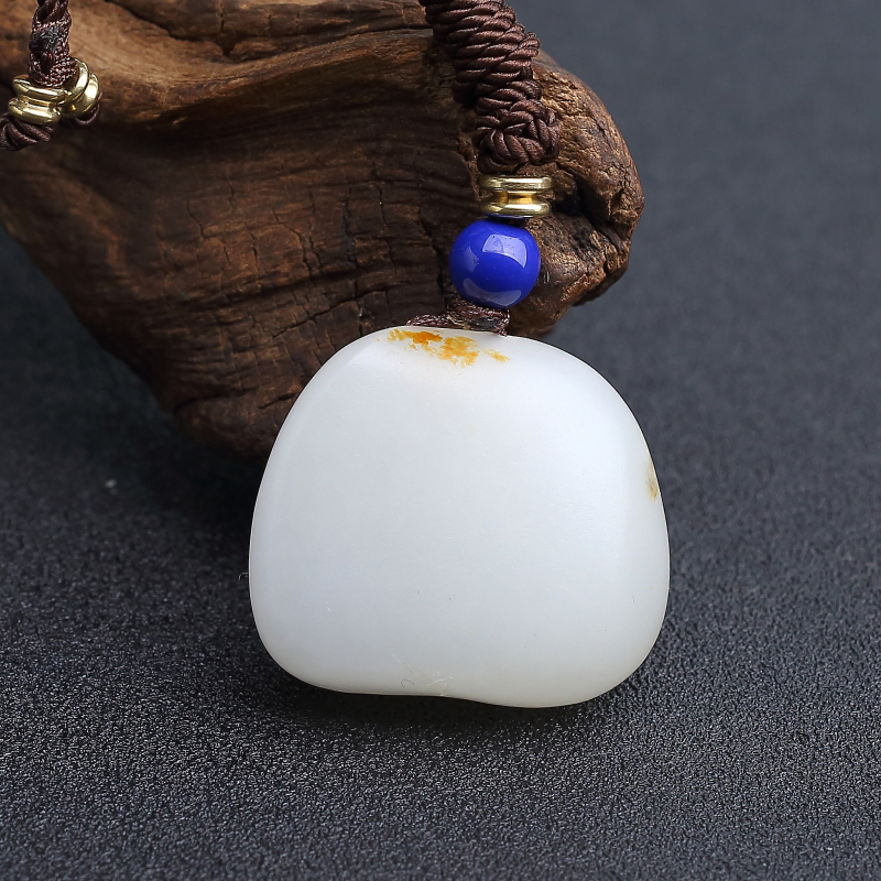 和田白玉一品清廉-红掌柜